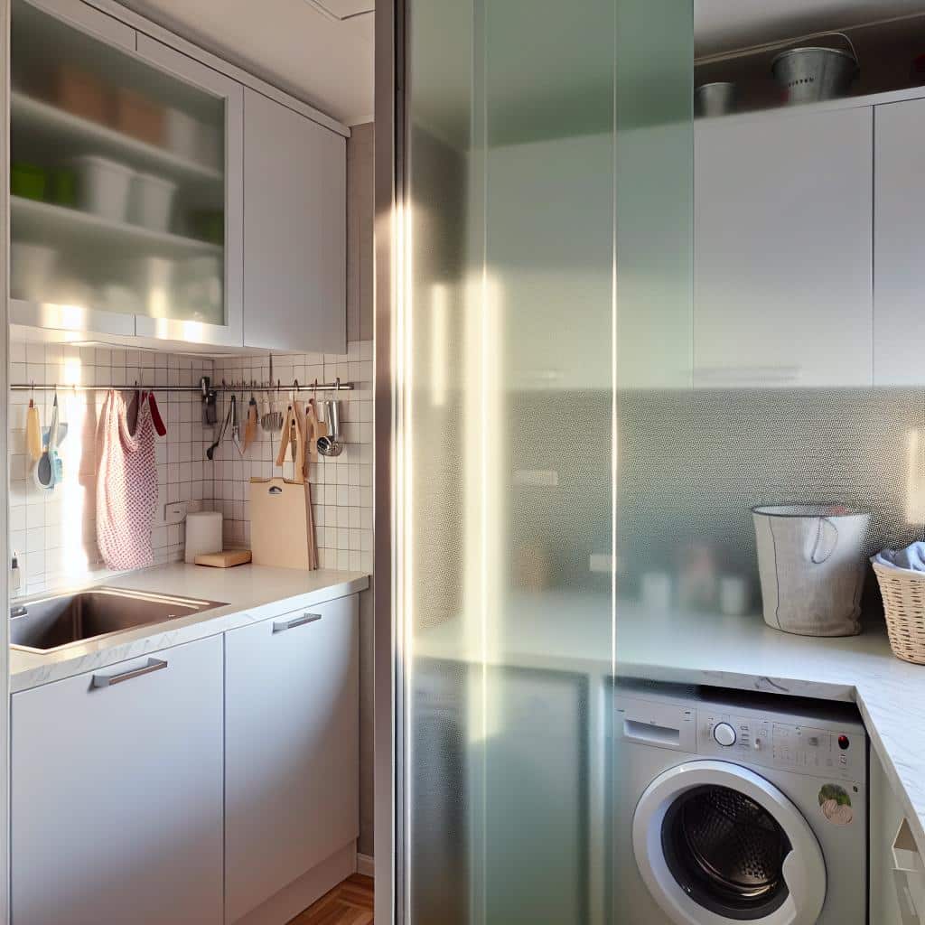10 Inspirações para Separar a Cozinha da Lavanderia com Estilo 2 ideias-para-separar-a-cozinha-da-lavanderia
