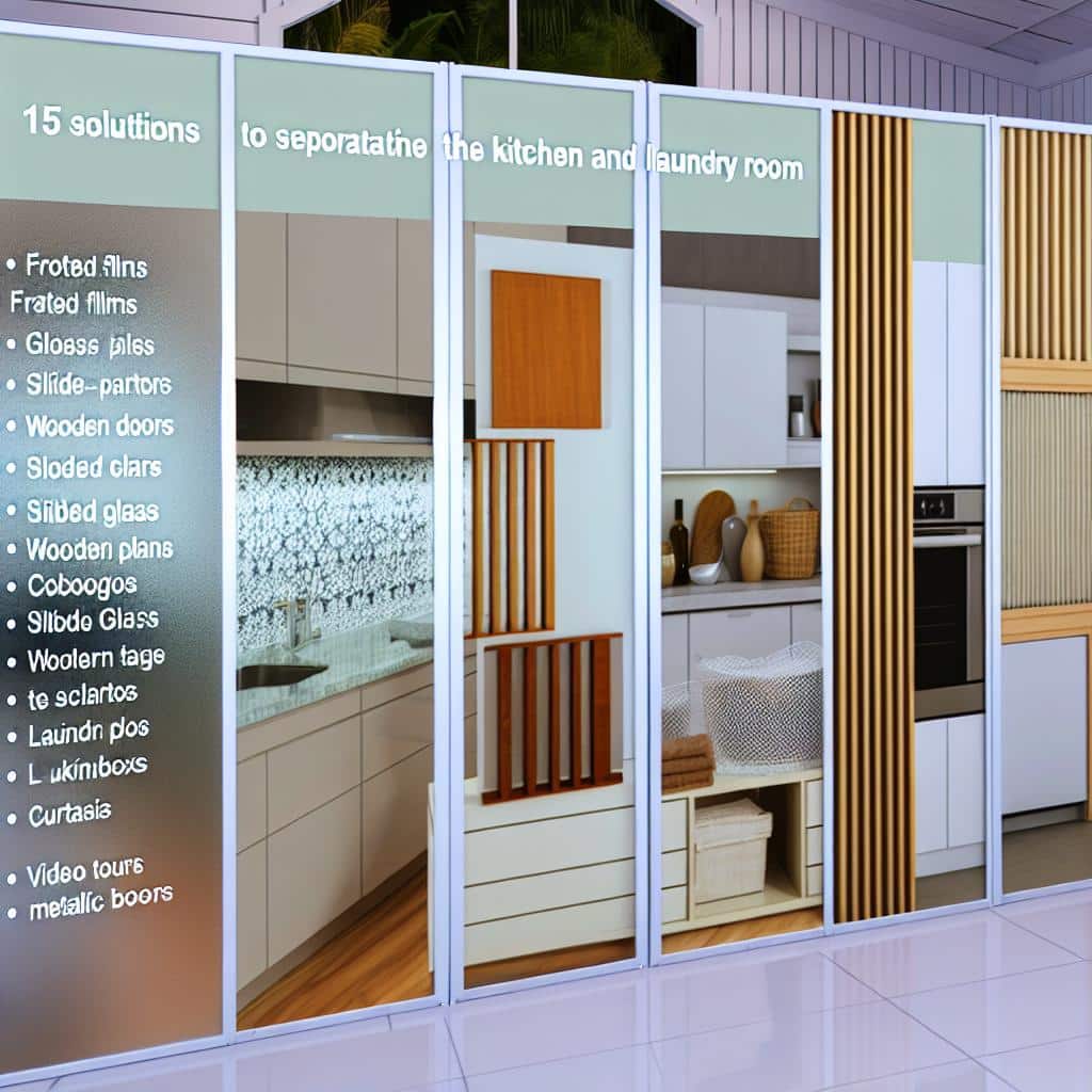 10 Inspirações para separar cozinha e lavanderia sem perder espaço 2 ideias-para-separar-a-cozinha-da-lavanderia
