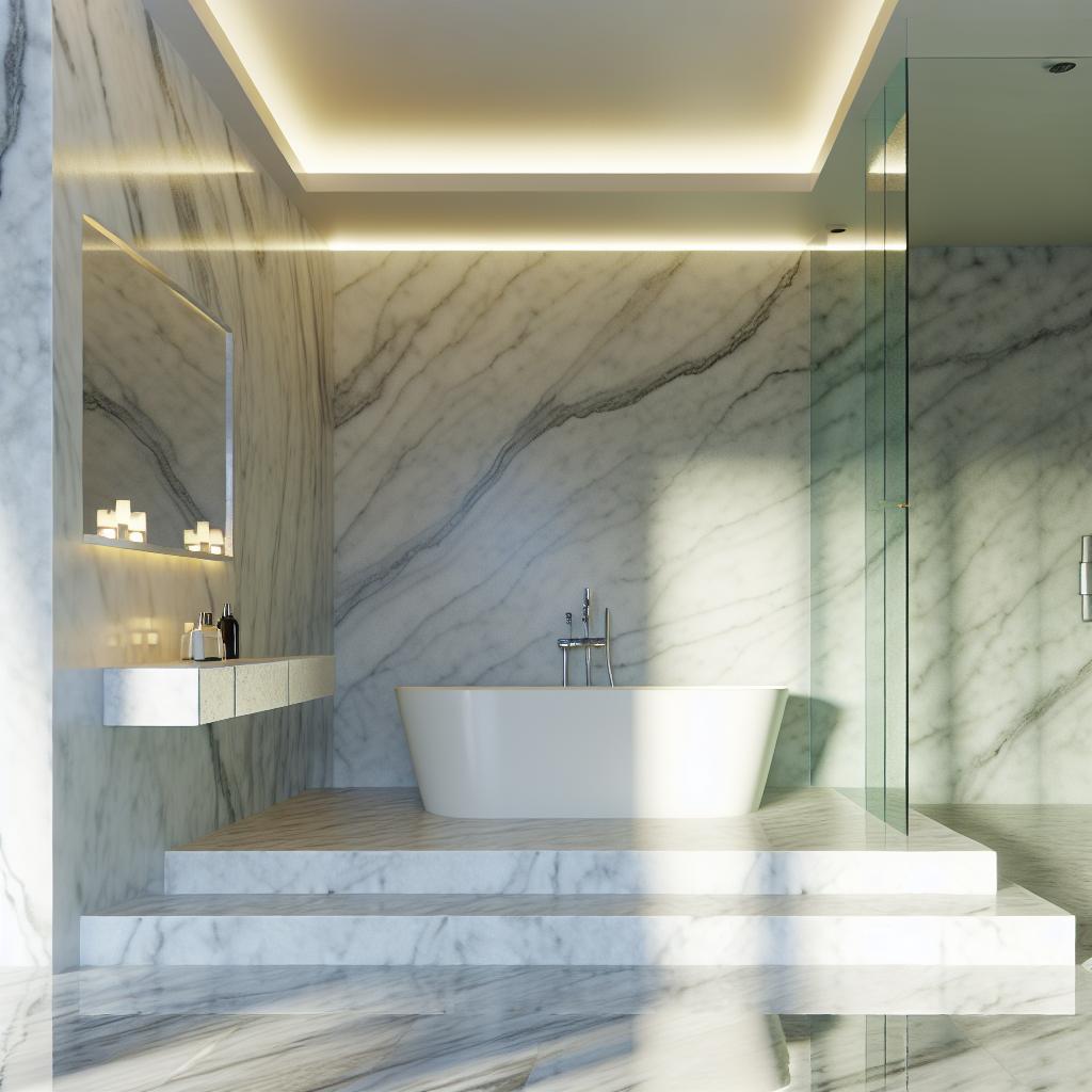 10 Inspirações de Uso do Mármore Carrara na Decoração 1 marmore-carrara