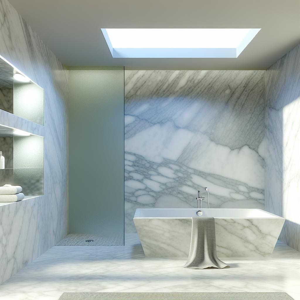 10 Inspirações de Uso do Mármore Carrara na Decoração 2 marmore-carrara