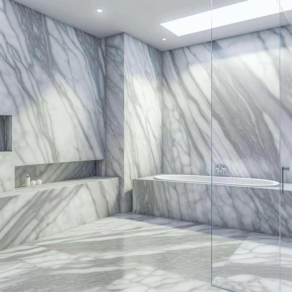 10 Inspirações de Uso do Mármore Carrara na Decoração 3 marmore-carrara