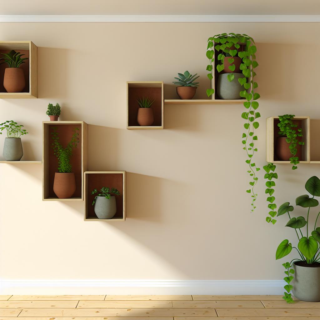 10 Inspirações de prateleiras para plantas que vão transformar sua decoração 1 prateleira-para-plantas