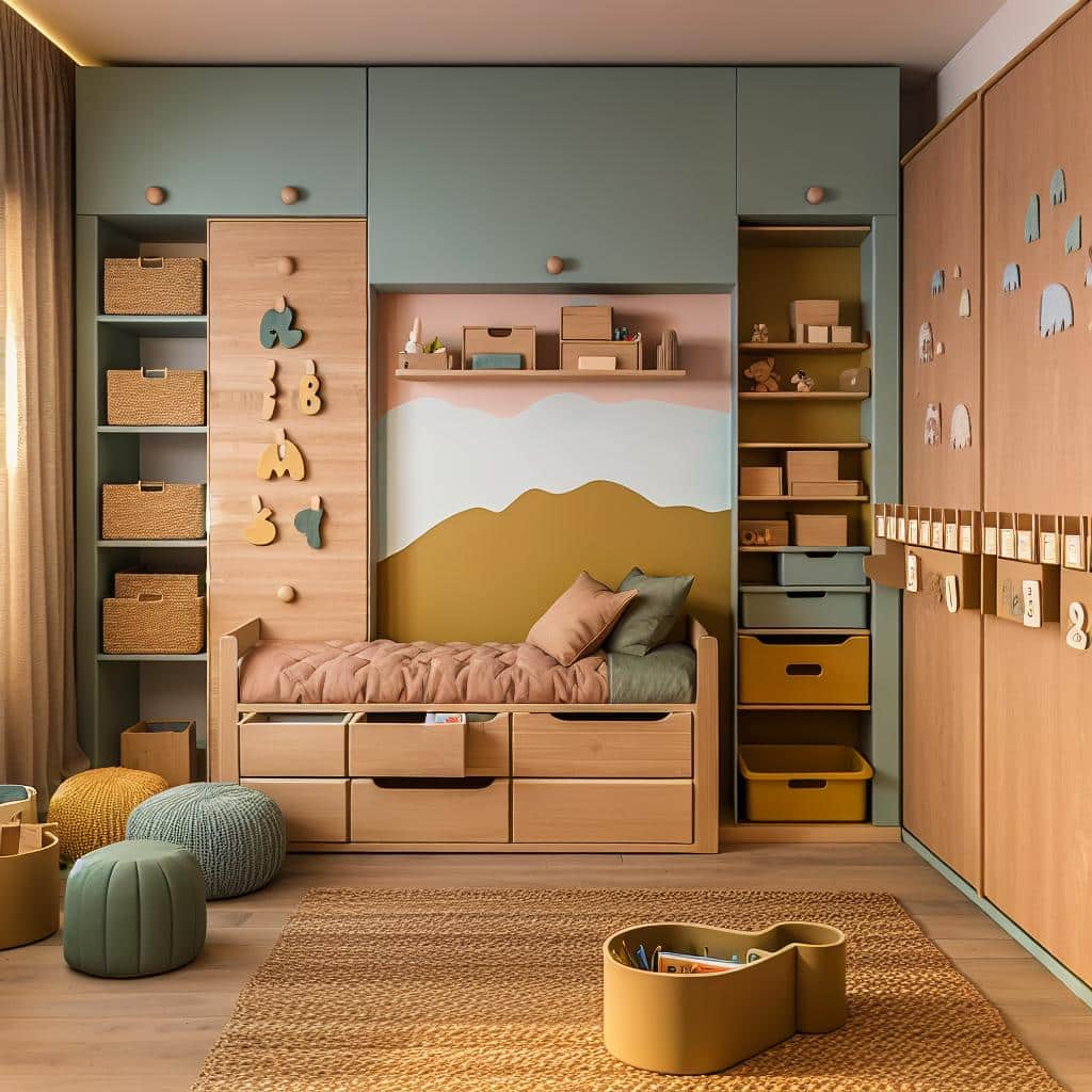 Transforme o quarto infantil planejado com 10 ideias inteligentes para ganhar espaço 1 quarto-infantil-planejado