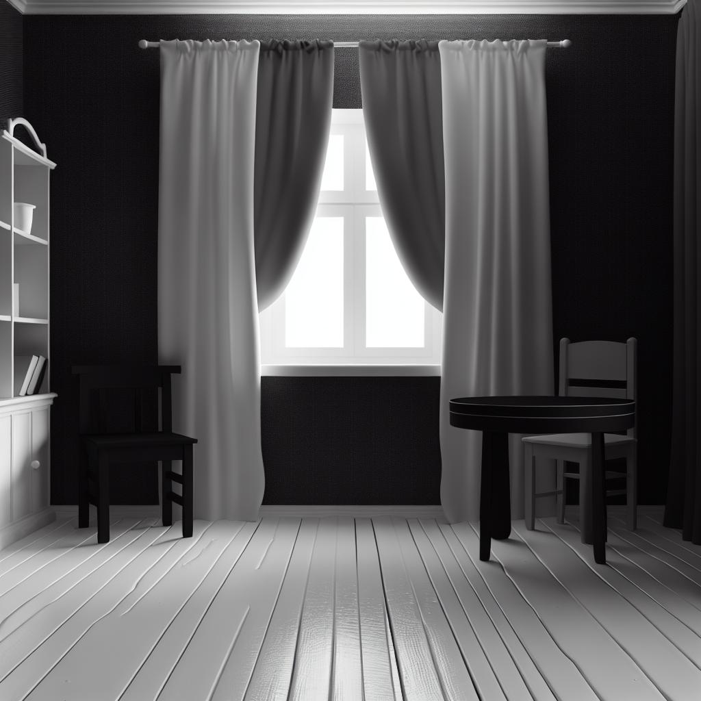 Descubra 10 ideias para transformar seu quarto preto e branco 1 quarto-preto-e-branco