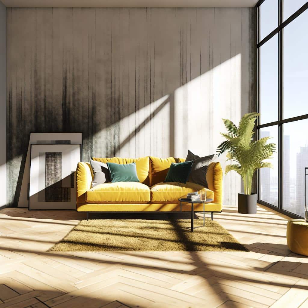 Transforme sua sala com um sofá amarelo e 10 inspirações imperdíveis 2 sofa-amarelo