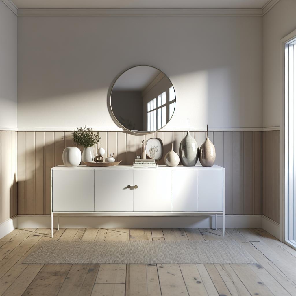 Transforme sua sala com aparador branco e surpreenda com 10 ideias 2 aparador-branco