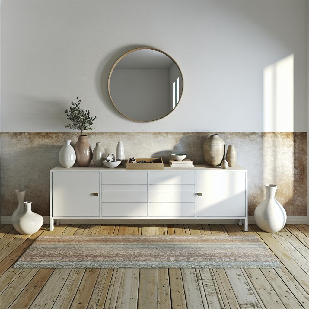 Transforme sua sala com aparador branco e surpreenda com 10 ideias 3 aparador-branco