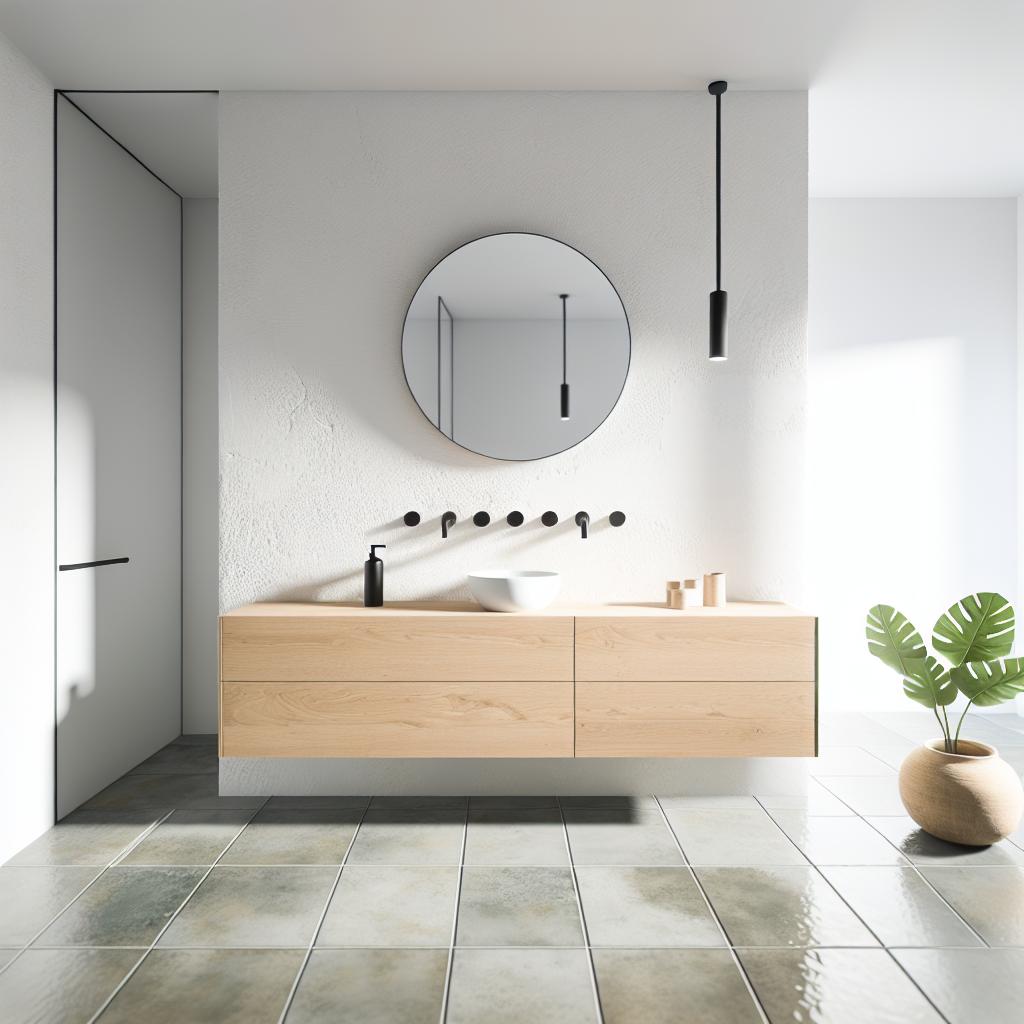 Transforme Seu Banheiro Simples com 15 Ideias Baratas e Cheias de Estilo 1 banheiro-simples