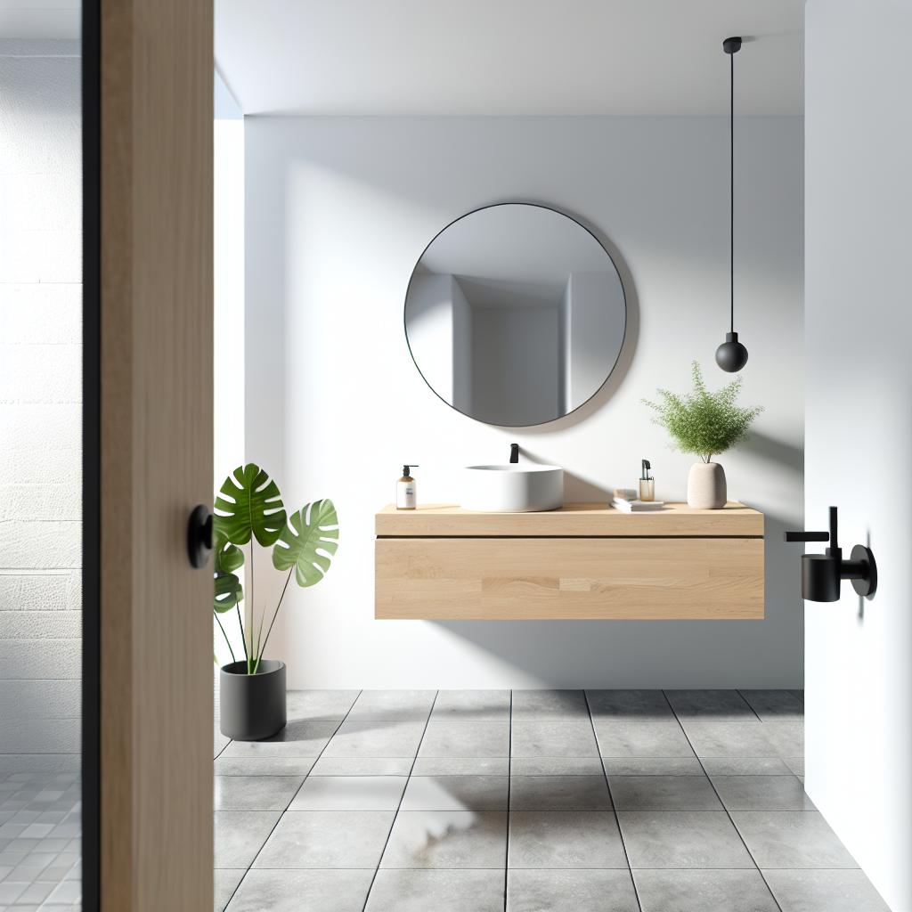 Transforme Seu Banheiro Simples com 15 Ideias Baratas e Cheias de Estilo 3 banheiro-simples