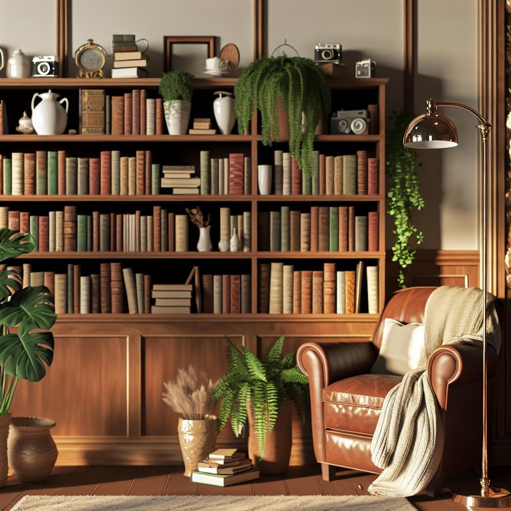 10 Inspirações para criar uma biblioteca caseira e transformar seu canto de leitura 1 biblioteca-em-casa