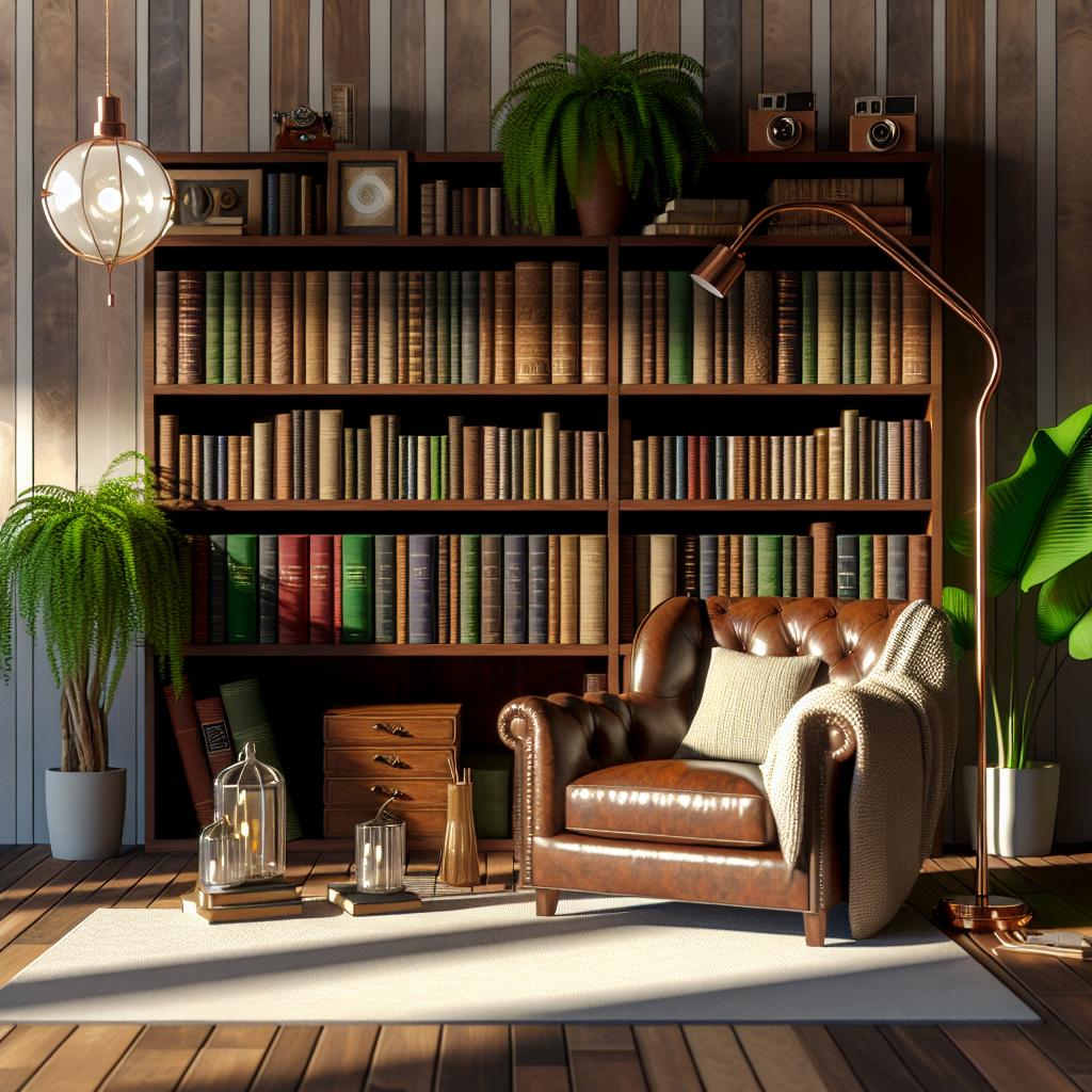 10 Inspirações para criar uma biblioteca caseira e transformar seu canto de leitura 2 biblioteca-em-casa