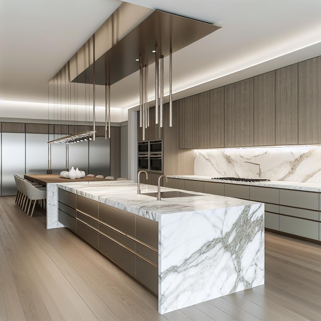 10 Inspirações para transformar sua cozinha grande e elegante 2 cozinha-grande