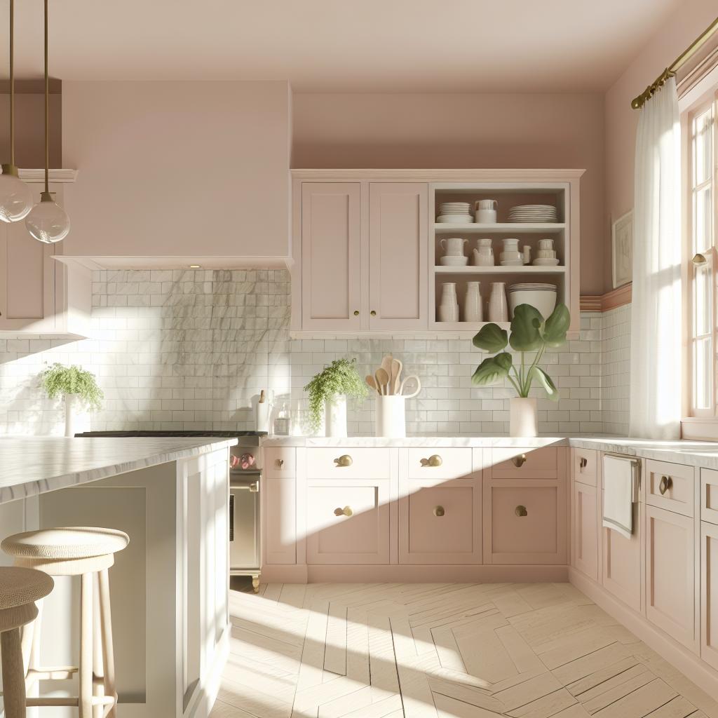 10 Inspirações para Transformar sua Cozinha Rosa e Encantar 1 cozinha-rosa