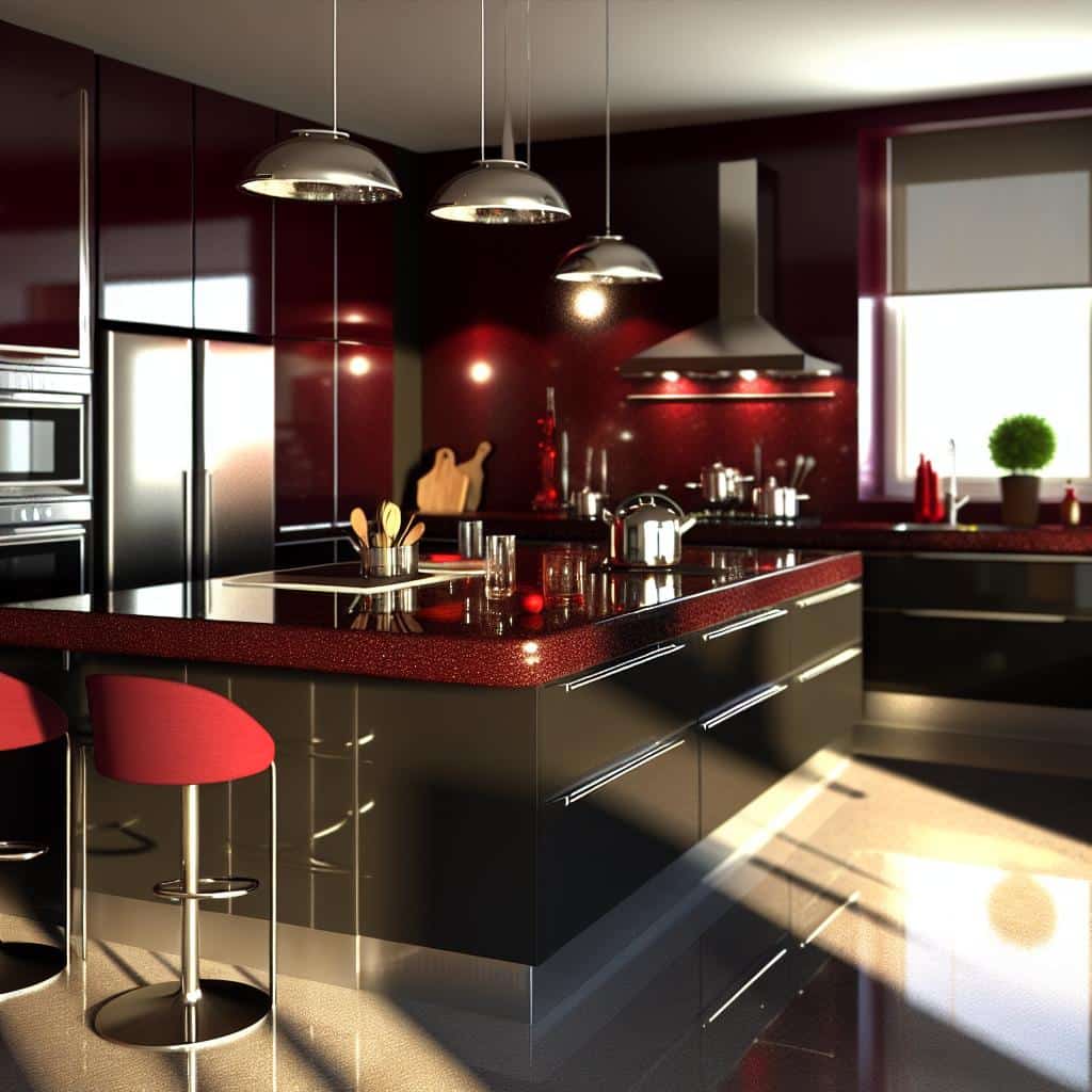 Descubra 10 inspirações para uma cozinha vermelha e preta de impacto 33 cozinha-vermelha-e-preta