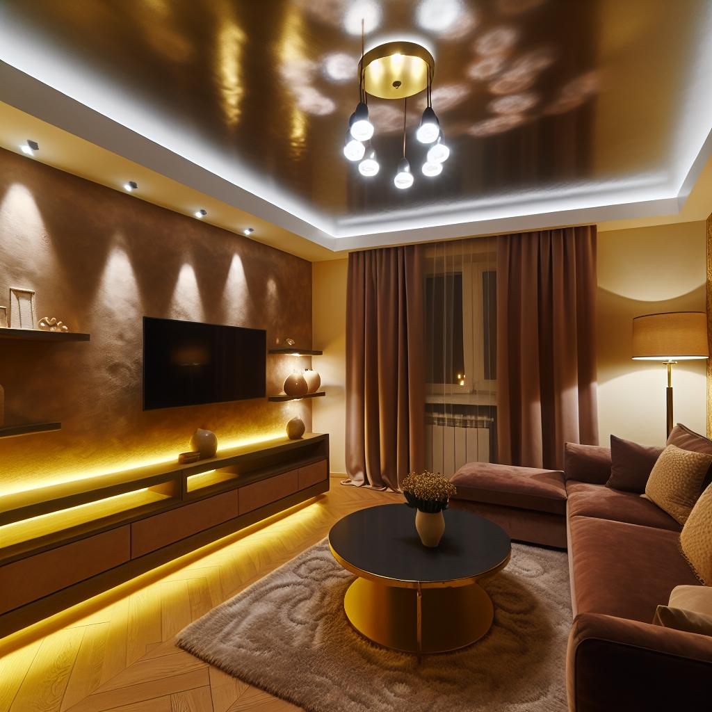 Transforme sua sala com 10 ideias de iluminação que mudam o ambiente 1 iluminacao-para-sala