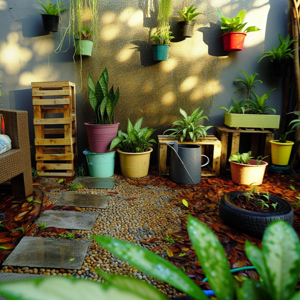 Transforme um jardim simples em um paraíso verde com ideias fáceis 1 jardim-simples
