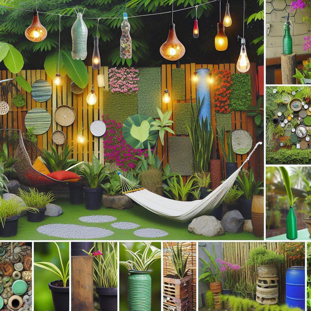 Transforme seu quintal com 10 ideias de jardim simples que encantam 1 jardim-simples