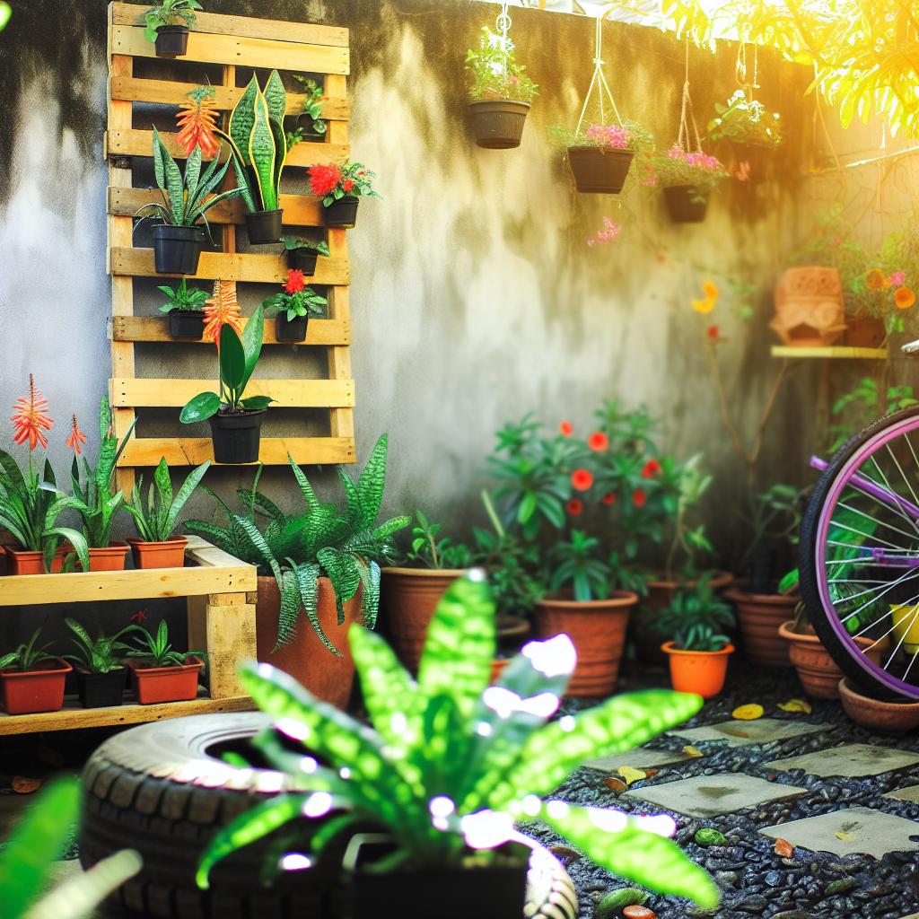 Transforme um jardim simples em um paraíso verde com ideias fáceis 2 jardim-simples