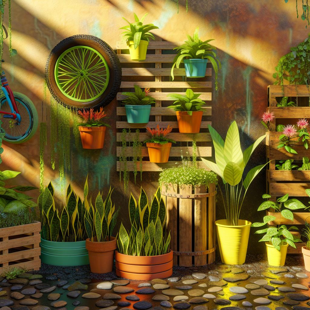 Transforme um jardim simples em um paraíso verde com ideias fáceis 3 jardim-simples