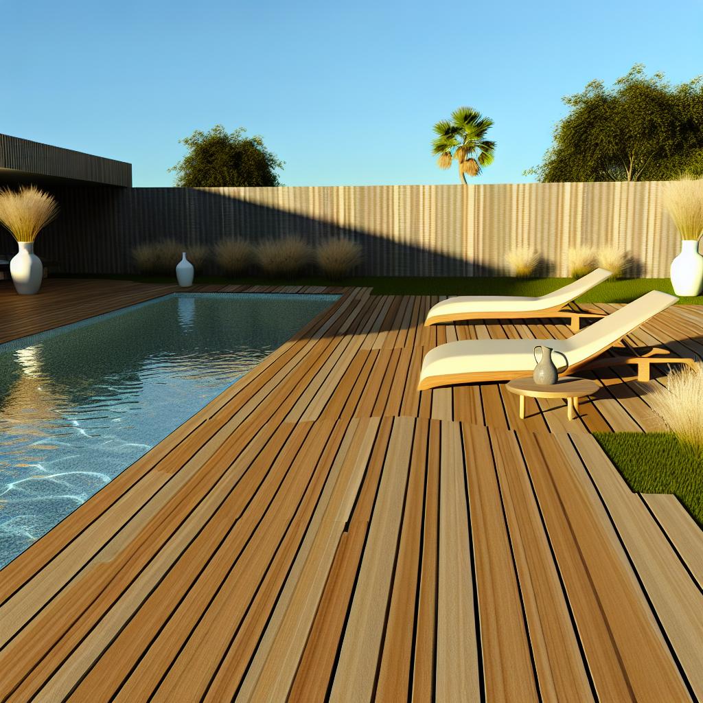 Descubra 10 ideias de piscina com deck que renovam seu quintal 3 piscina-com-deck
