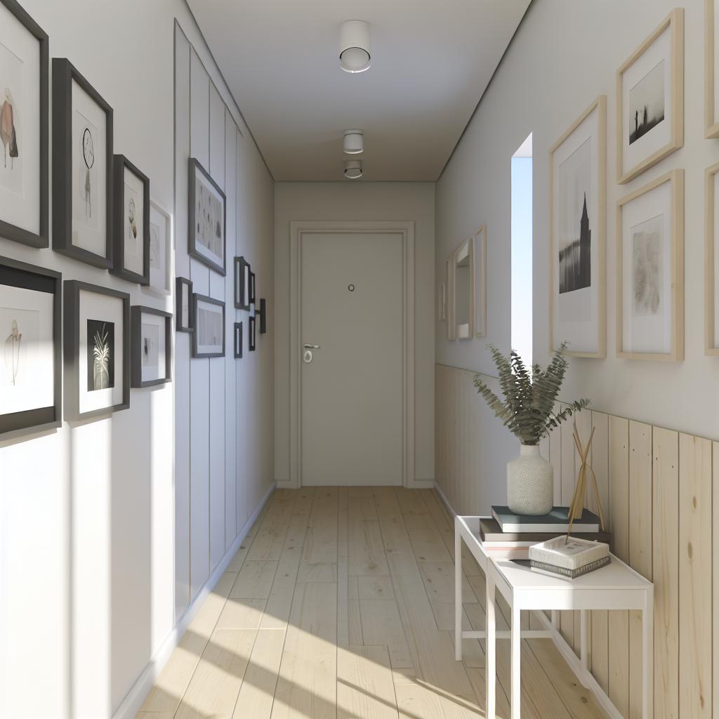 Surpreenda-se com 10 ideias de quadros que transformam seu corredor 27 quadros-para-corredor