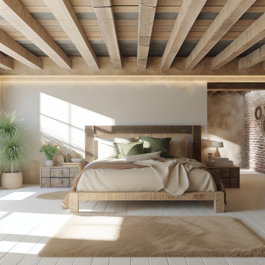 10 Inspirações para Transformar seu Quarto Rústico com Charme e Conforto 1 quarto-rustico