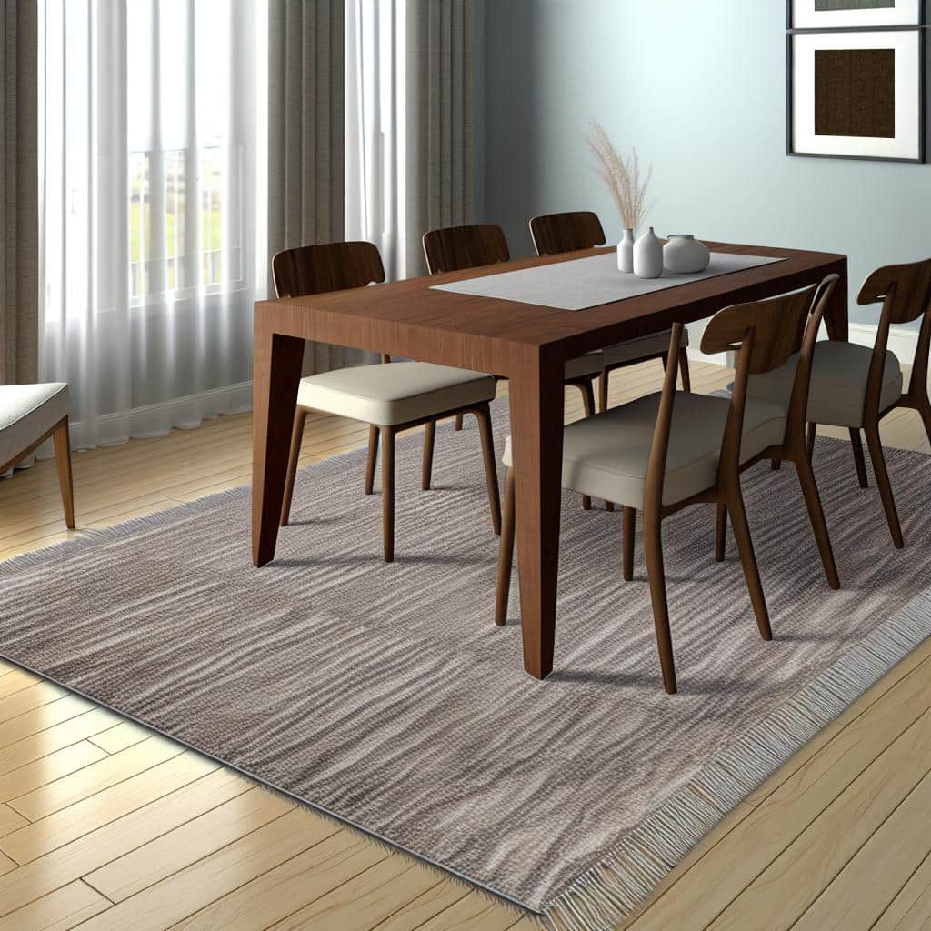 10 inspirações de tapetes para sala de jantar que vão transformar seu ambiente 2 tapete-para-sala-de-jantar