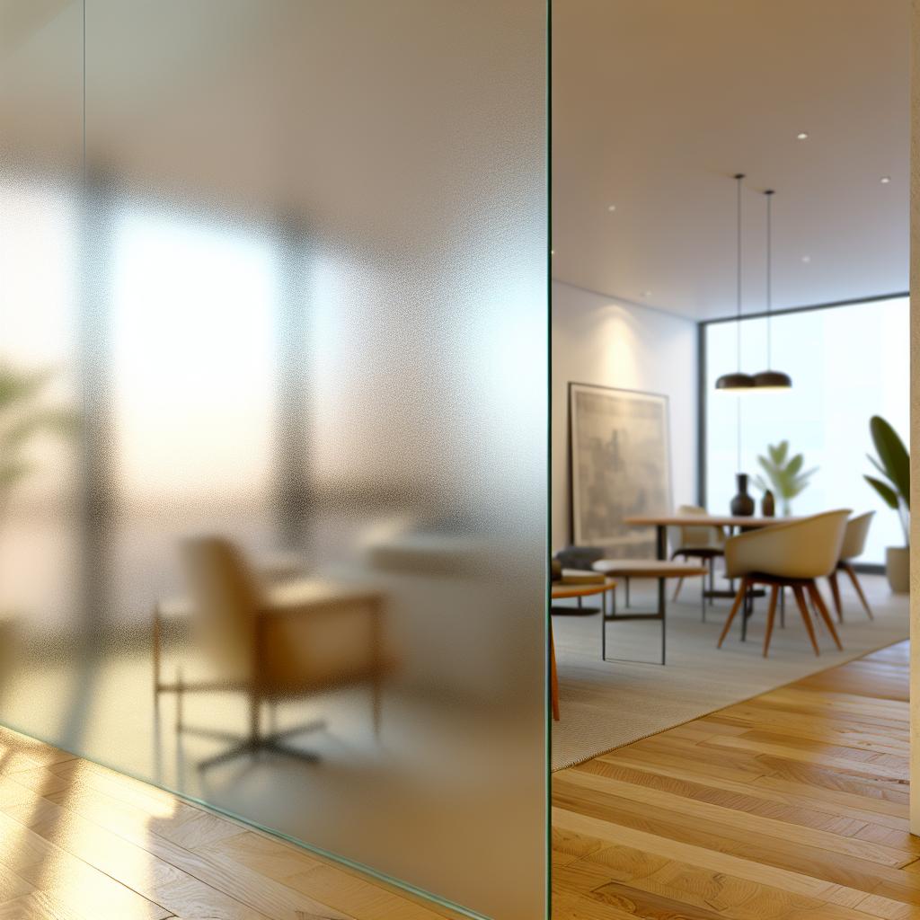 Descubra 10 ideias de vidro jateado que transformam sua casa 3 vidro-jateado