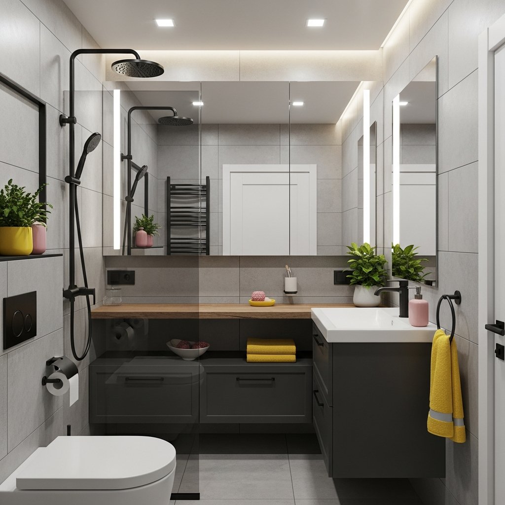 Banheiro cinza: inspirações elegantes para transformar seu espaço com estilo