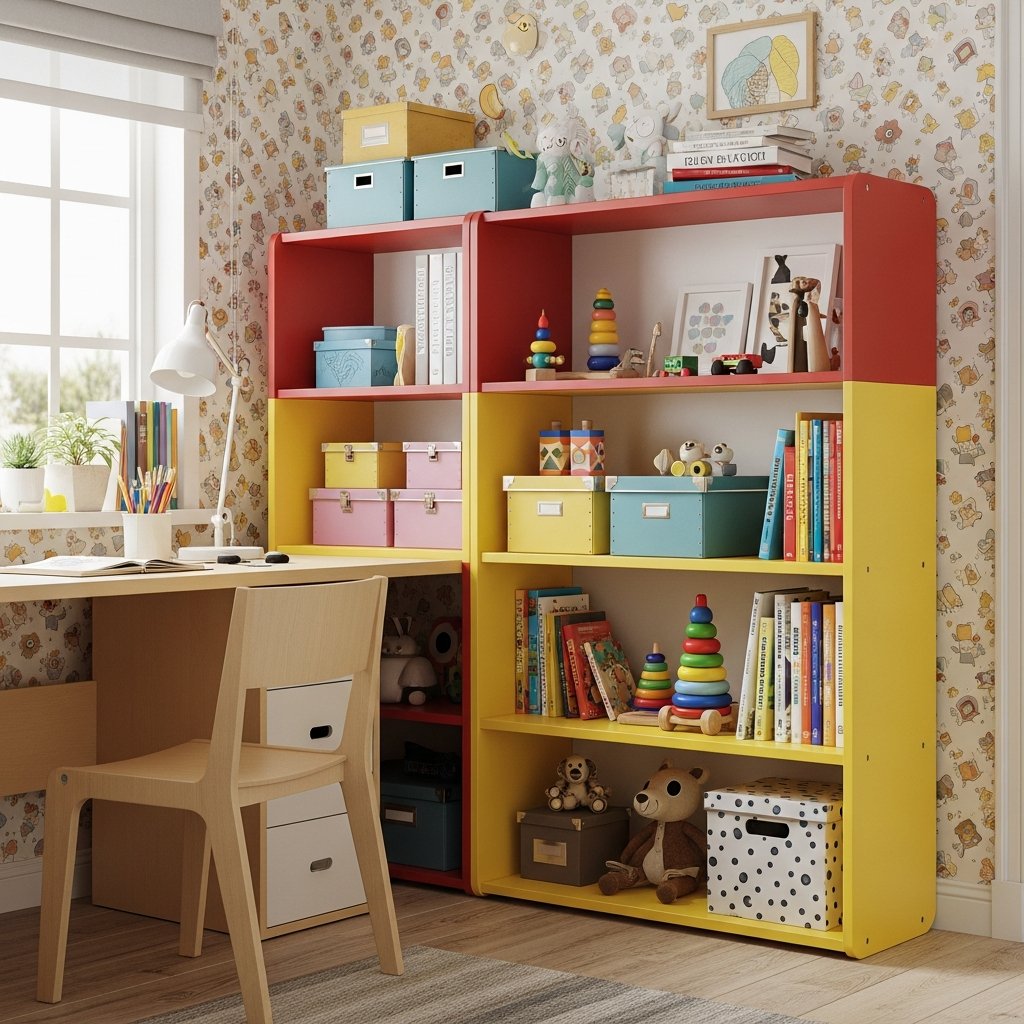 Como Transformar o Quarto Infantil com Prateleiras Criativas e Funcionais
