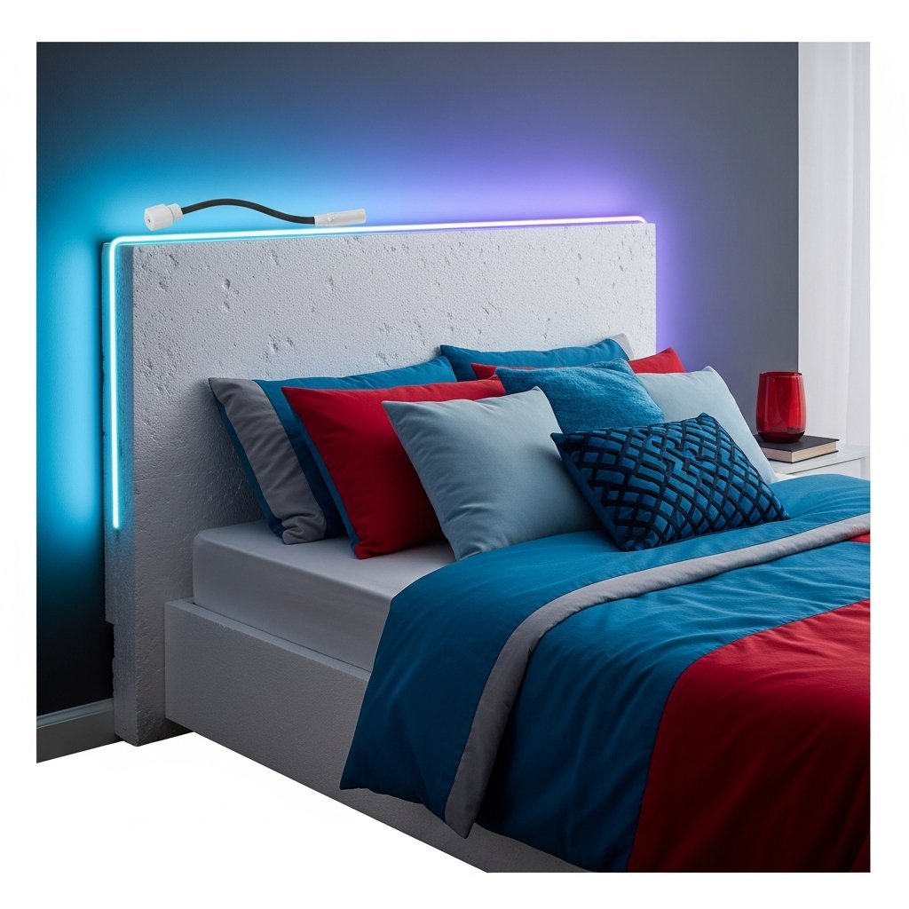 Como transformar seu quarto com a elegância da cabeceira iluminada por LED