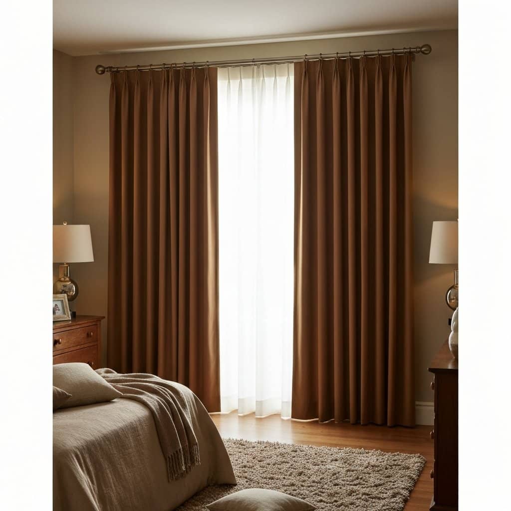 Cortinas para quarto de casal: como escolher o modelo ideal para um ambiente acolhedor