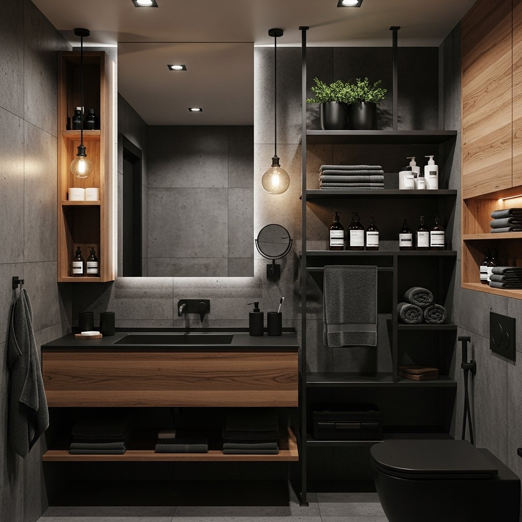 Estilo e personalidade na decoração do banheiro masculino: ideias para um ambiente marcante