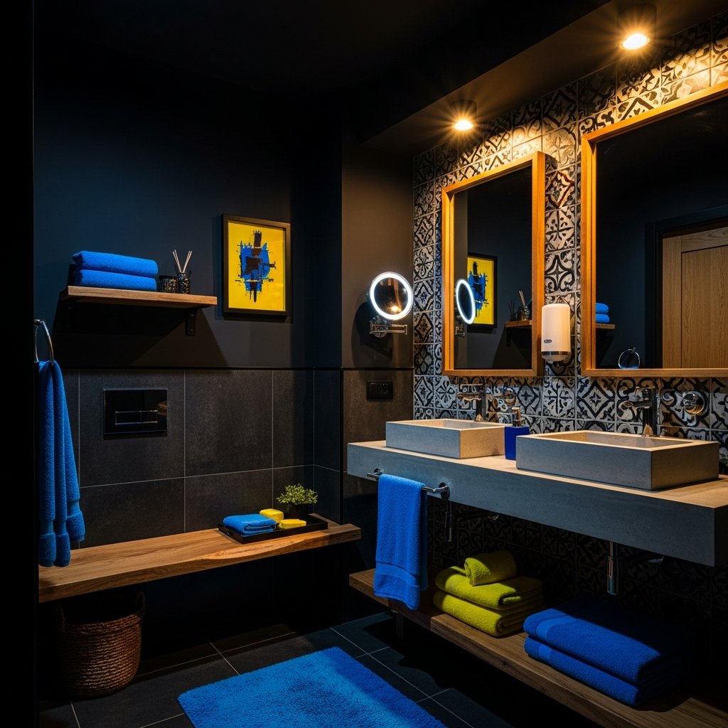 Estilo e personalidade na decoração do banheiro masculino: ideias para um ambiente marcante