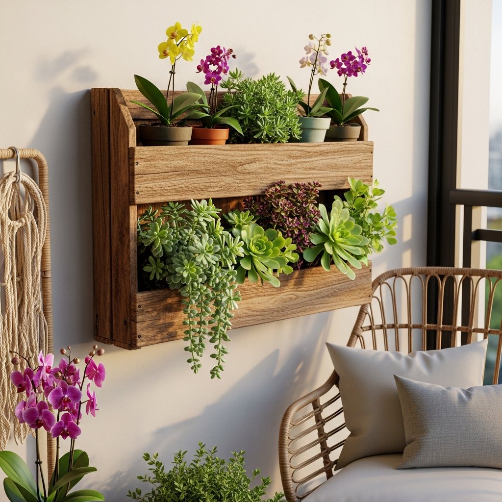 Floreira de parede: como criar e decorar sua casa com charme e praticidade