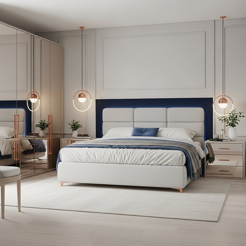 Inspirações elegantes para transformar seu quarto em um espaço de luxo confortável e sofisticado