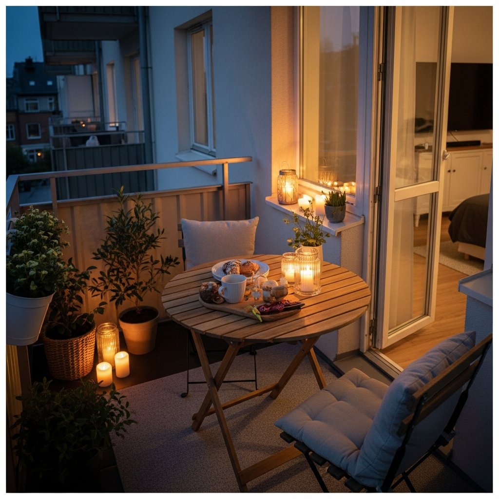 Mesas para sacada: como escolher e decorar seu espaço com estilo e praticidade