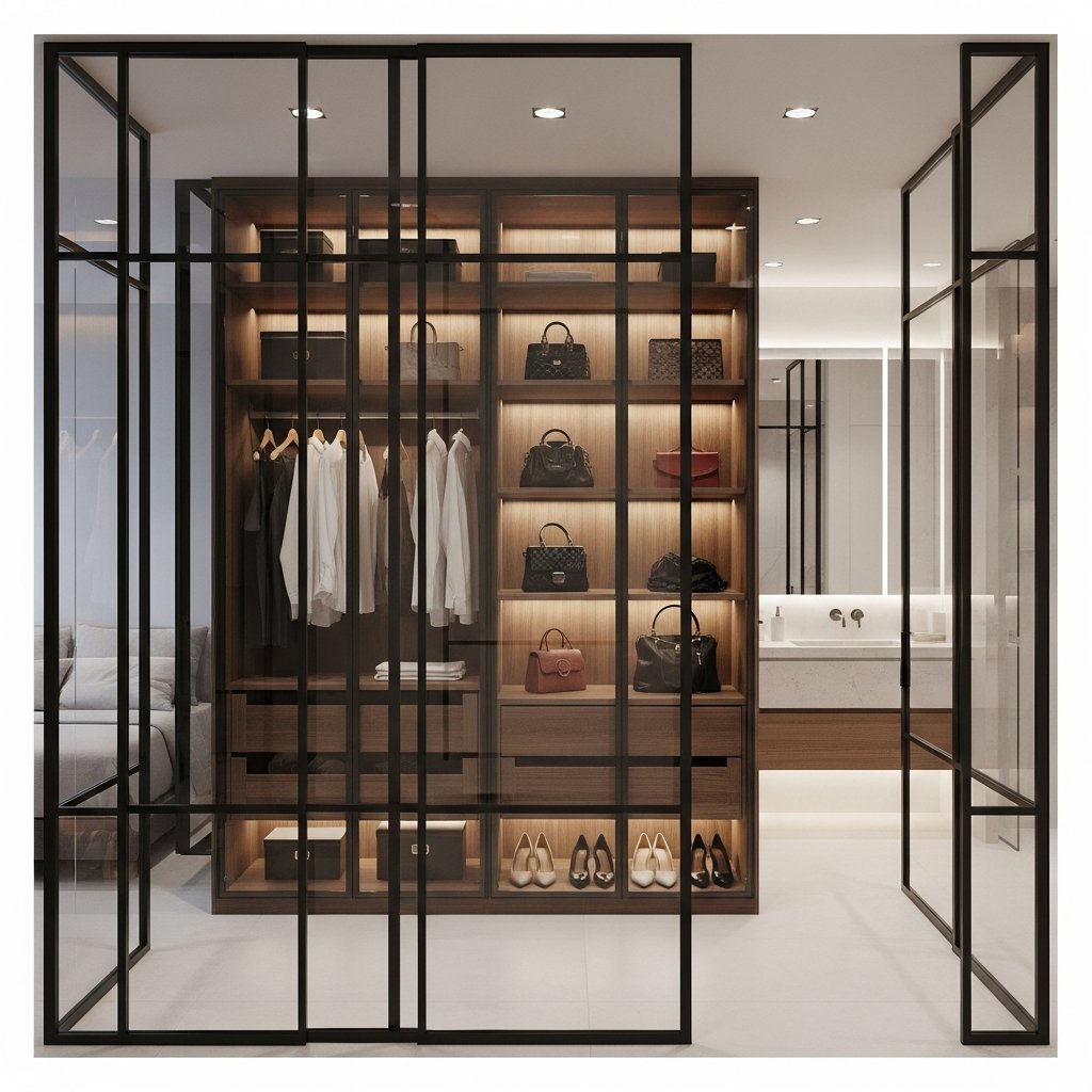 Quarto com closet: ideias práticas e elegantes para transformar seu espaço