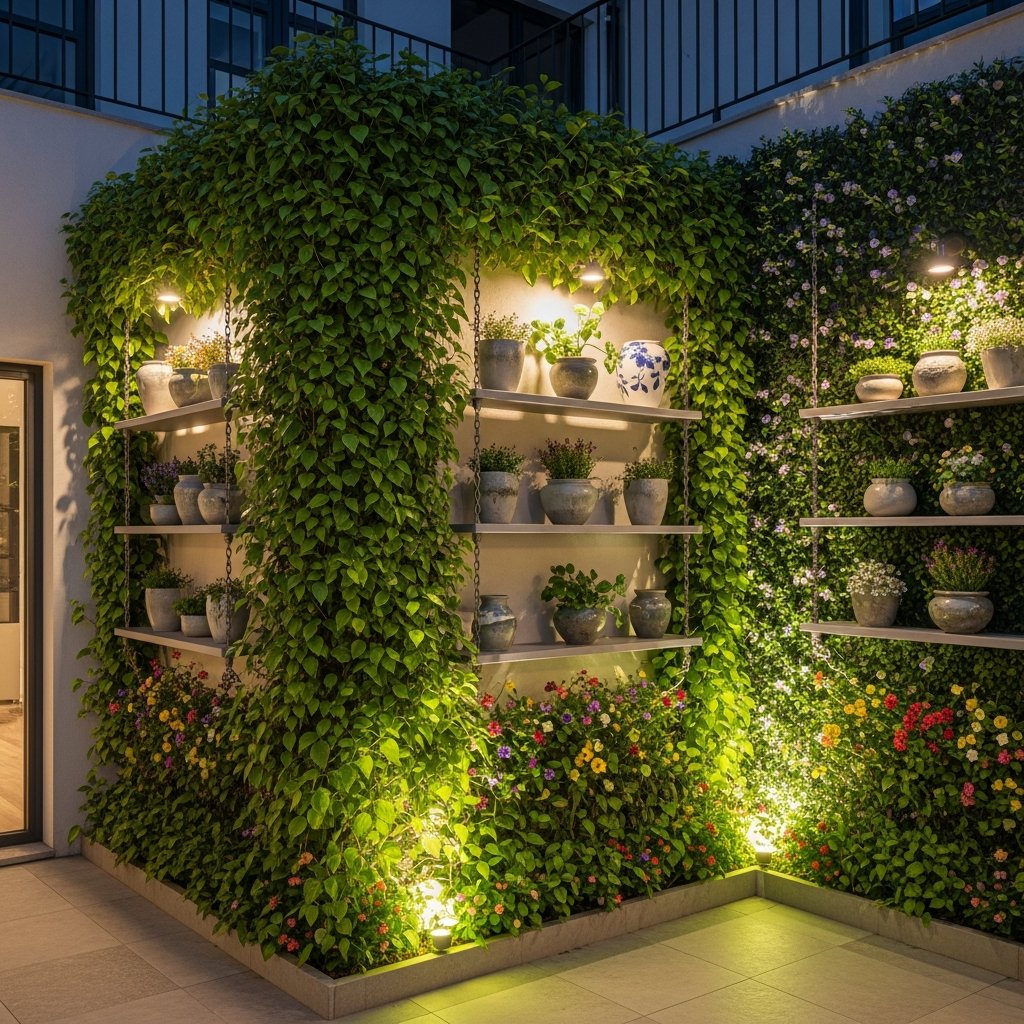 Transforme seu quintal com ideias criativas para muros decorados