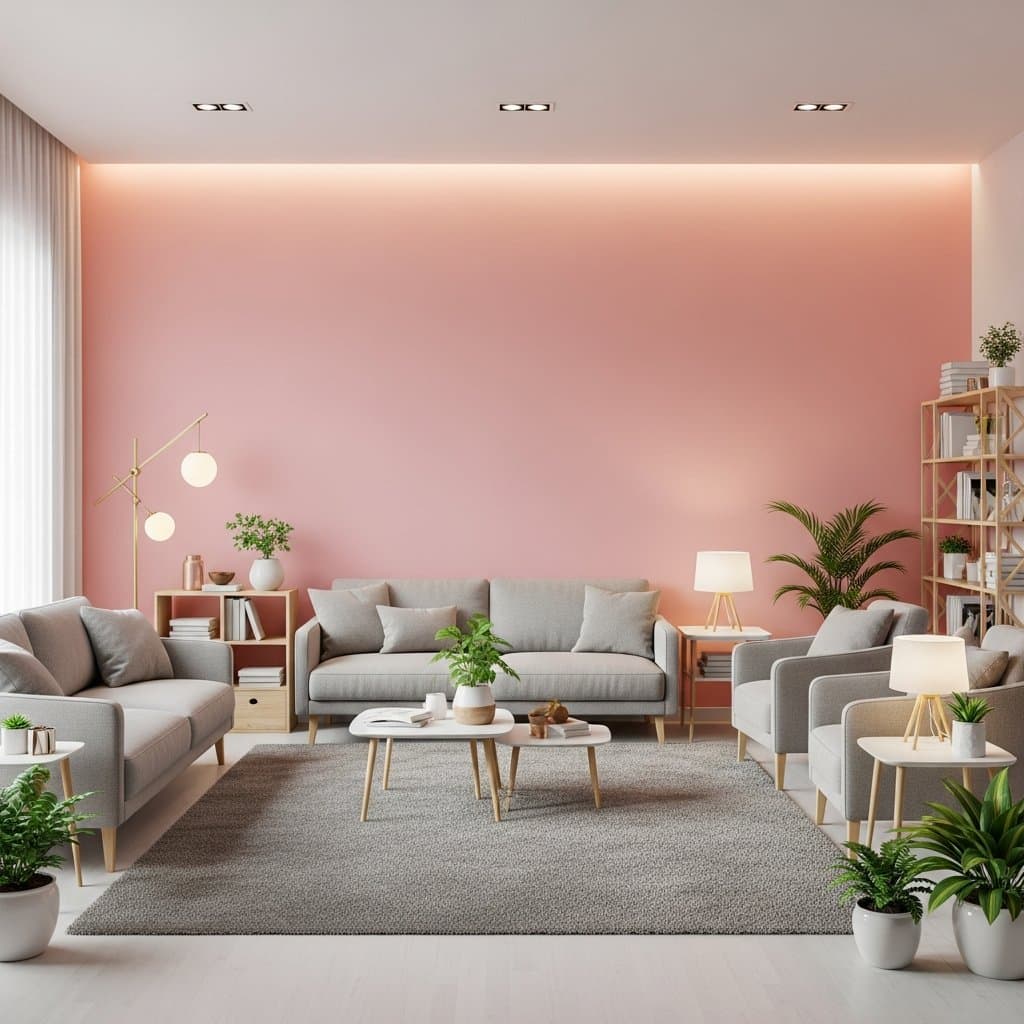 Transforme seus ambientes com a versatilidade e charme da parede rosa
