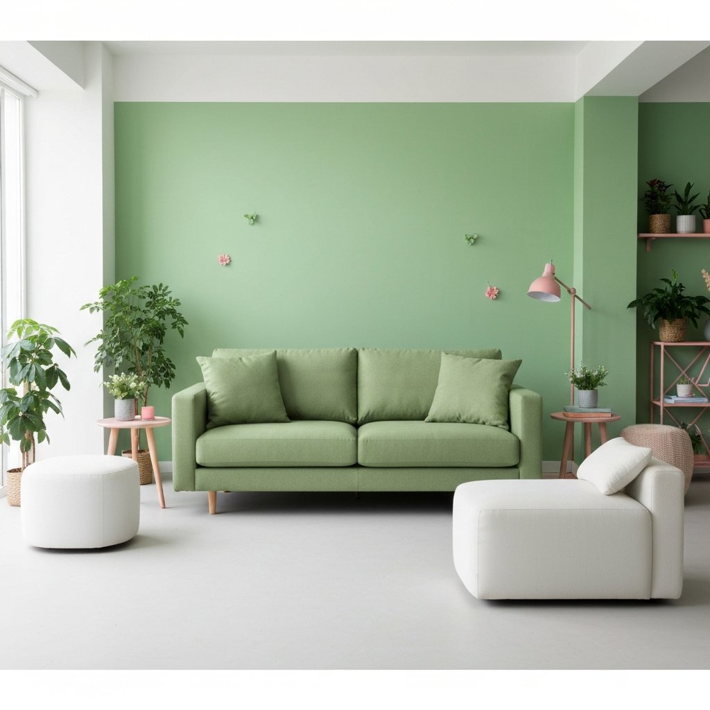 Verde menta na decoração: como usar essa cor para transformar seu ambiente