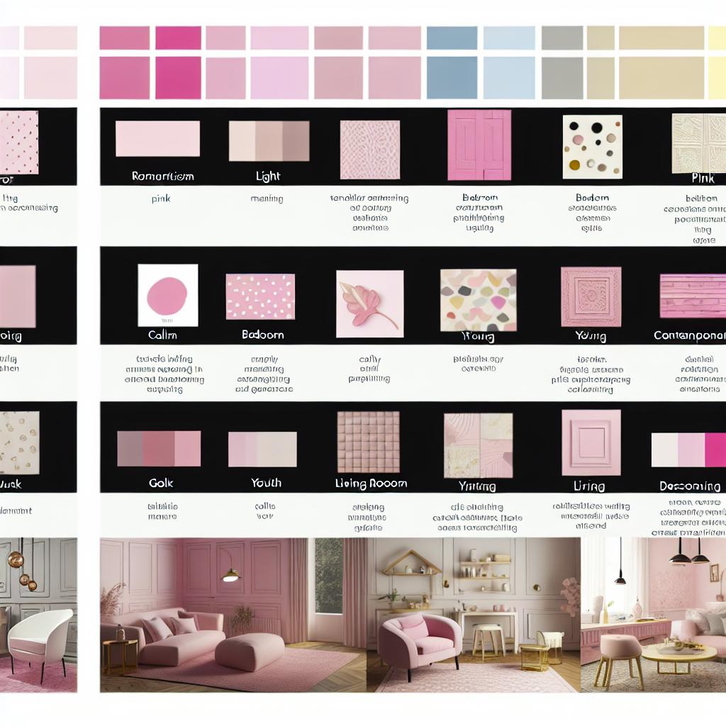 Descubra 10 ideias de decoração com a cor rosa que transformam ambientes