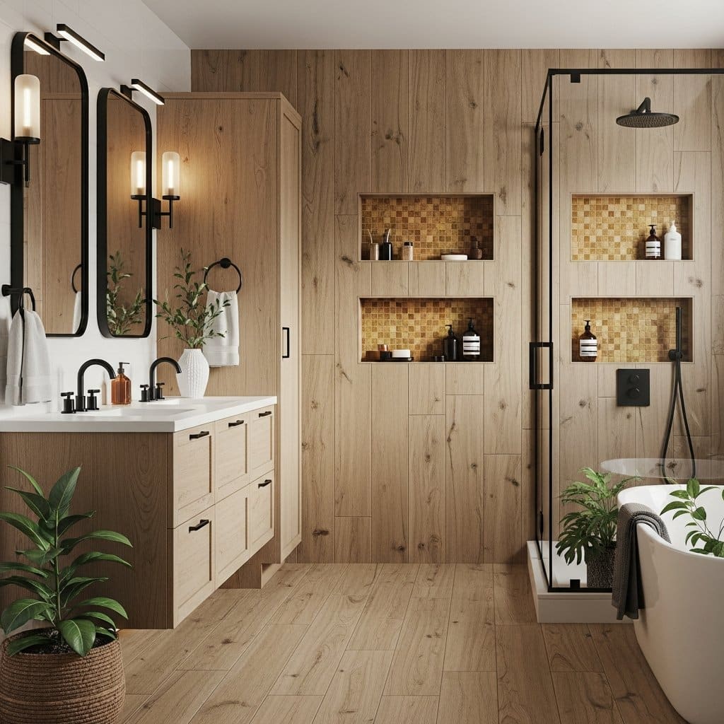 Banheiro Amadeirado: Como Transformar Seu Espaço com Elegância e Conforto
