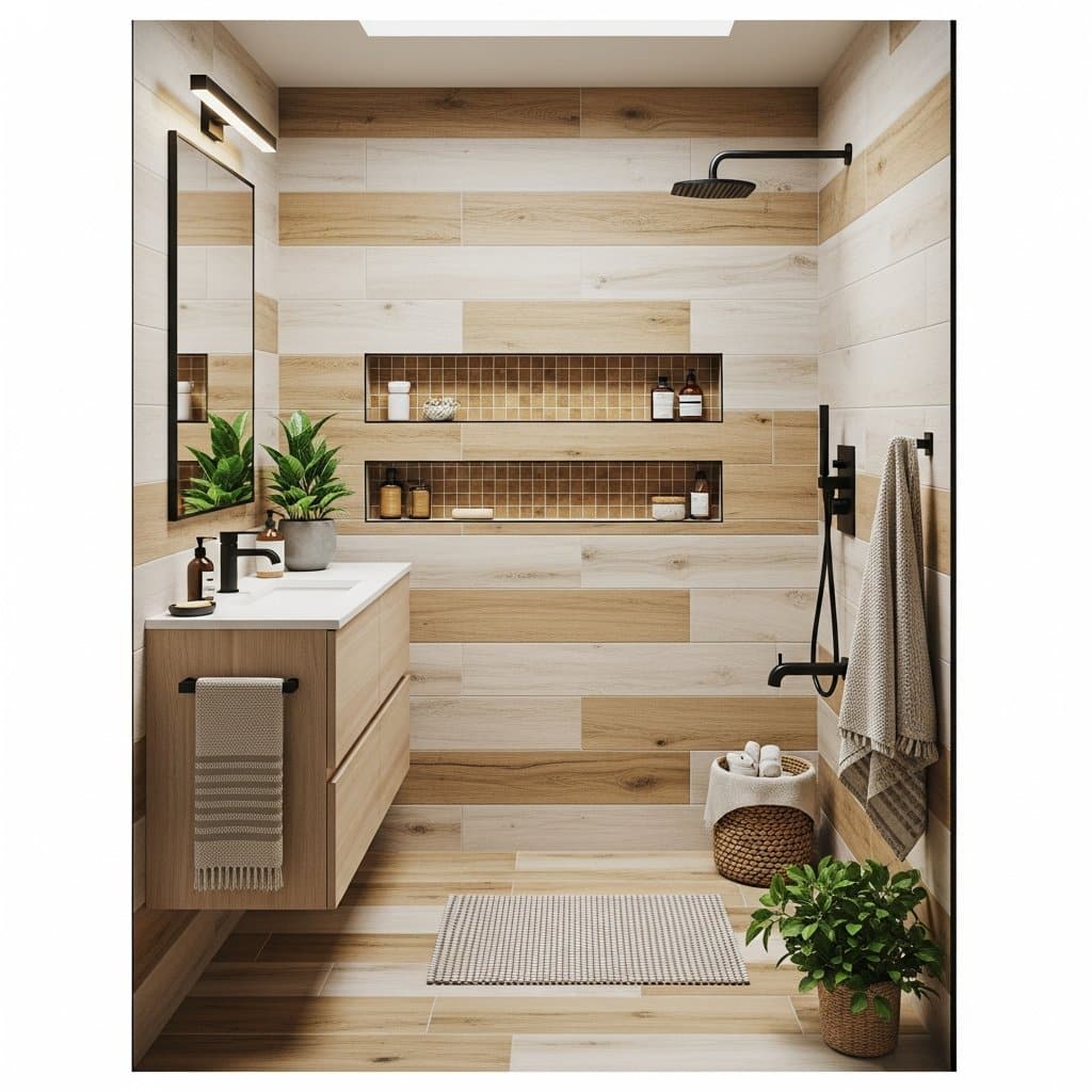 Banheiro Amadeirado: Como Transformar Seu Espaço com Elegância e Conforto