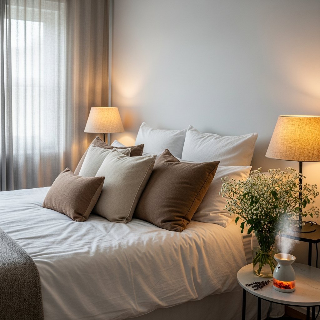 Como criar um quarto de casal relaxante e aconchegante com decoração cuidadosa