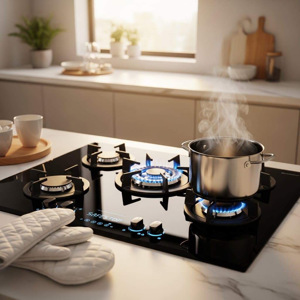 Cooktop com Sistema Safestop: Segurança e Praticidade para Sua Cozinha