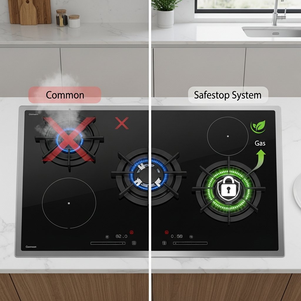 Cooktop com Sistema Safestop: Segurança e Praticidade para Sua Cozinha