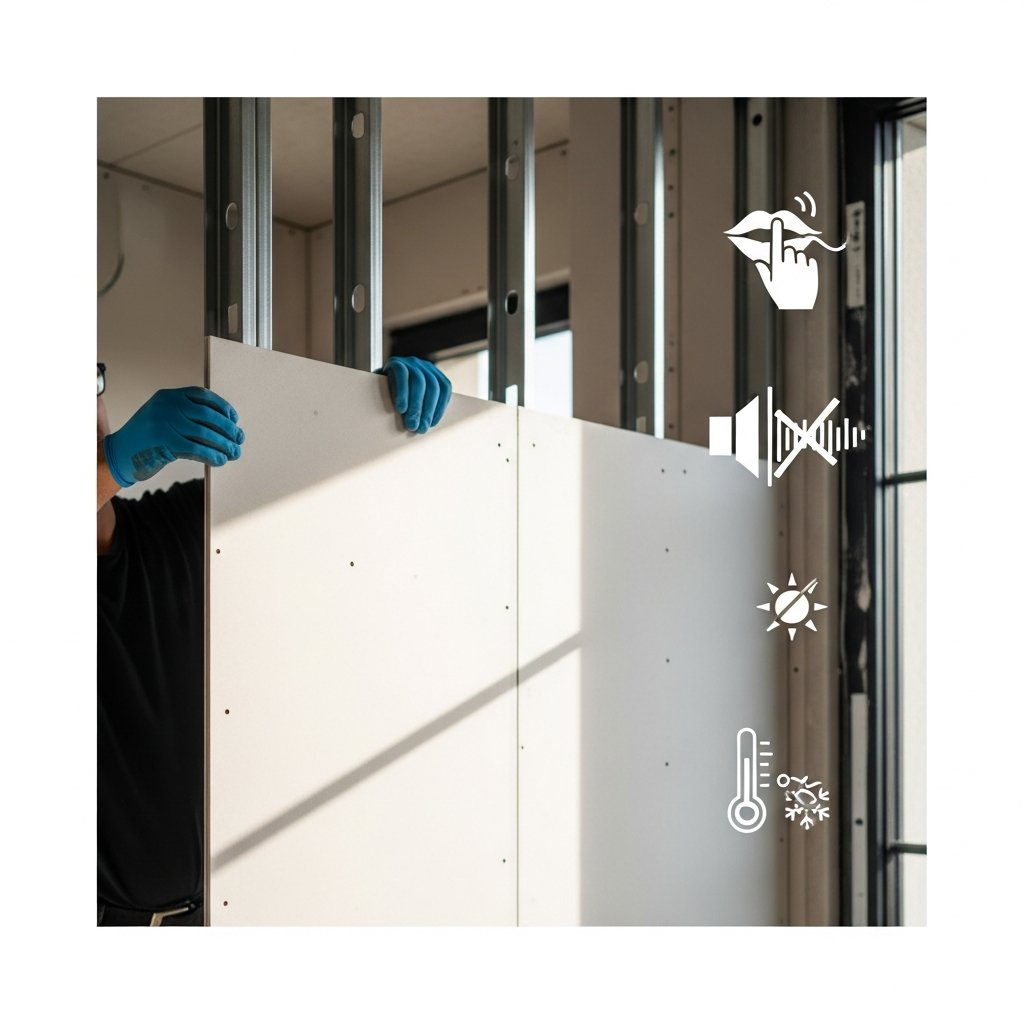Drywall: Vantagens, Tipos e Tendências que Estão Transformando a Construção Civil