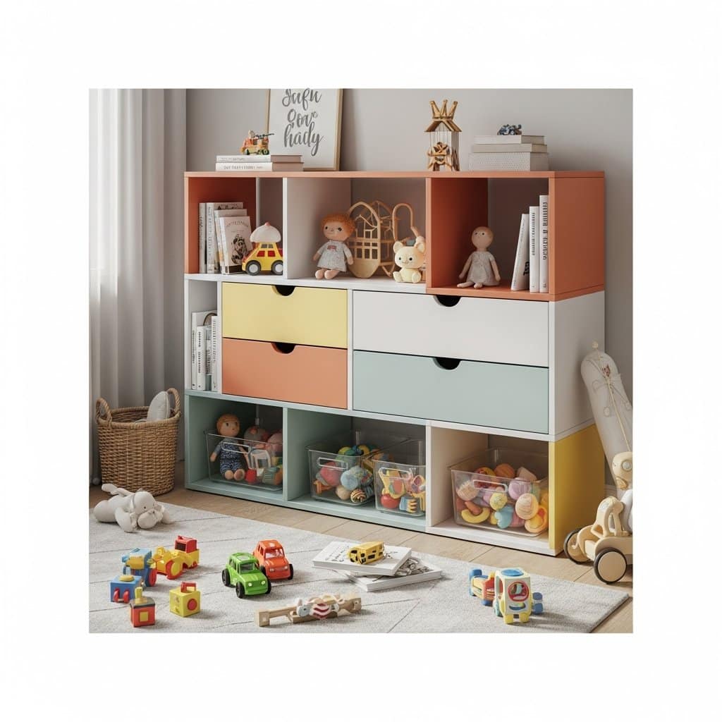 Estantes para brinquedos: soluções práticas e criativas para organizar e inspirar a brincadeira