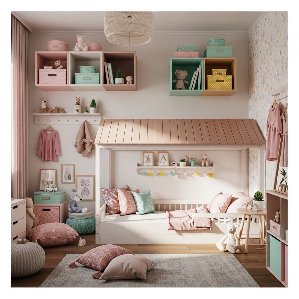 Inspirações criativas para decorar quartos infantis femininos com personalidade e charme